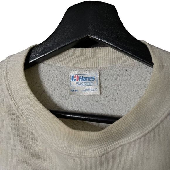 VTG 1987 Crewneck Hanes Large - Picture 4 of 4